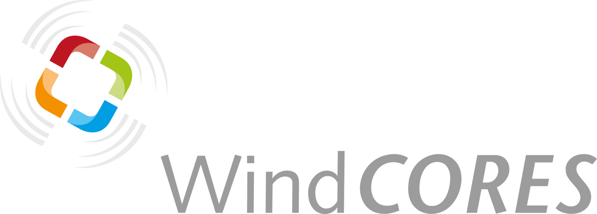 Abbildung (Quelle: WestfalenWIND IT): Logo WindCORESLogo WindCORES